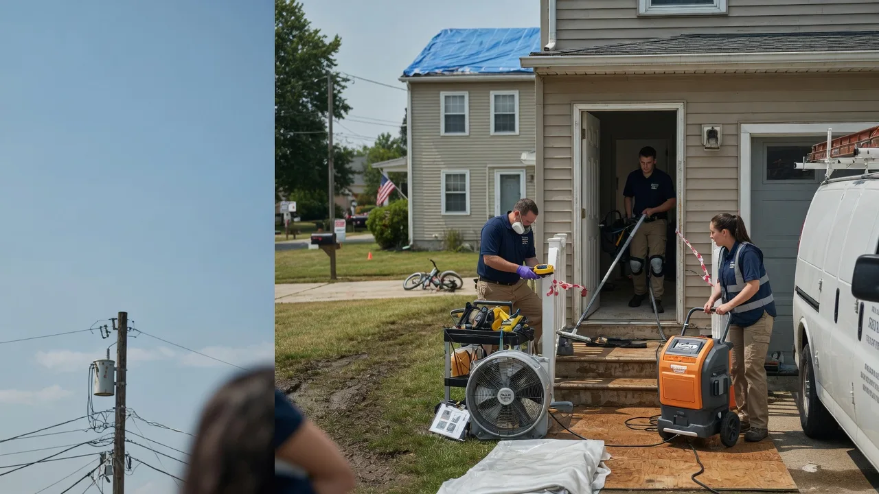 Water Damage Repair in Bloomington, IN near me